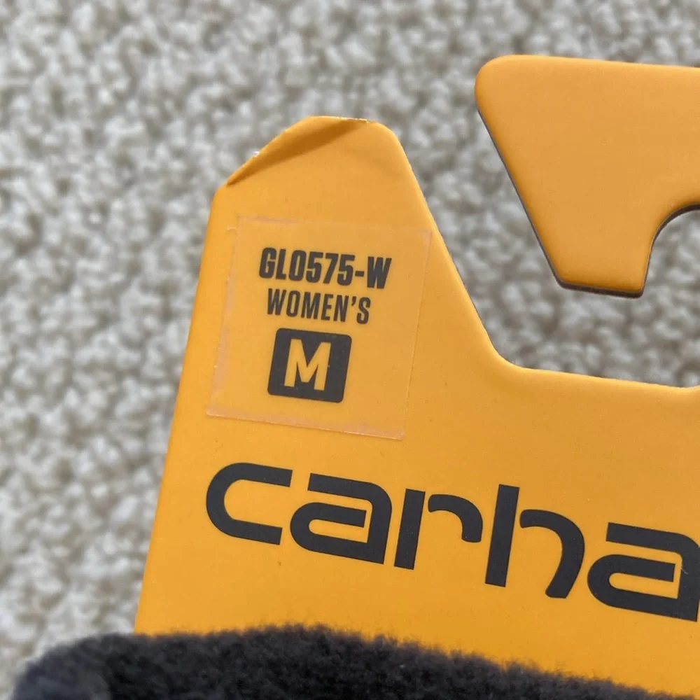 NEW Carhartt Waterproof Insulated Quilted Knit Cuff Glove Women’s Medium NWT